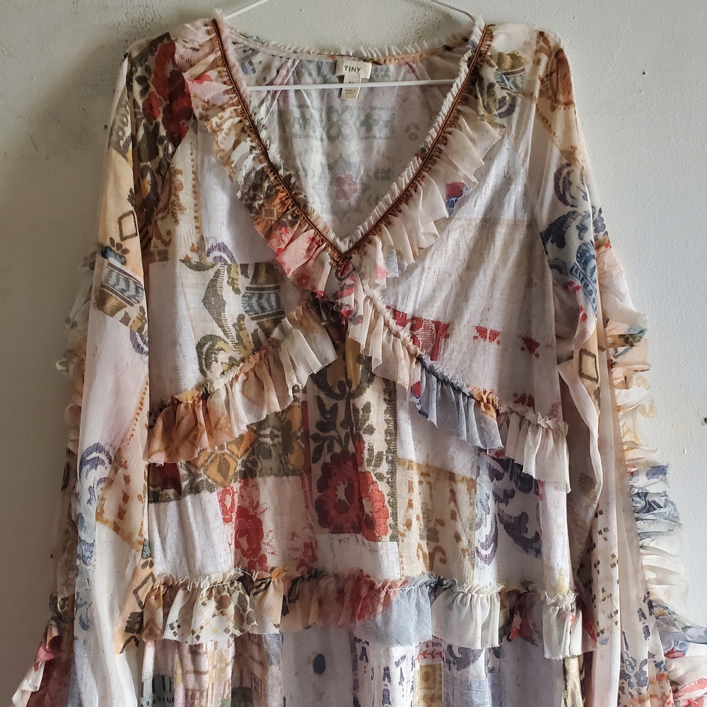 Antropologie Tiny Ruffle Tunic - Picture 3 of 7
